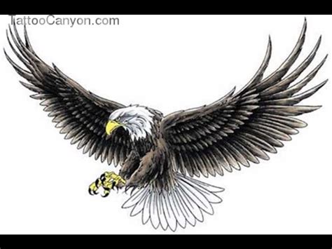 Top 100 Tattoo Flying Eagle