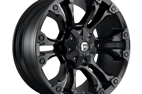 Alloy Wheel D560 Vapor Matte Black Fuel