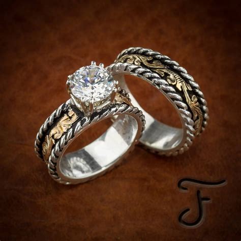 Fanning Jewelry Western Wedding Rings Wedding Rings Custom Wedding