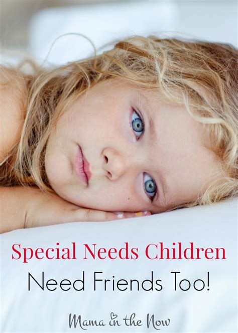 Special Needs Children Need Friends Too