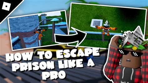 Tutorial How To Escape Like A Pro In Jailbreak Youtube