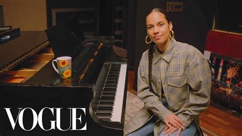 73 Questions With Alicia Keys Vogue Lavishly Demure