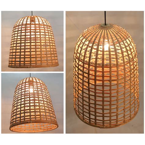 Handmade Bamboo Lamp Shade Design Myaubservation