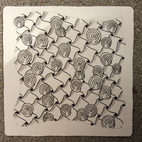 Zentangle Mash Up By Czt Nancy Domnauer Cadent Pattern And Printemps