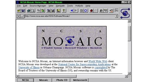 Informática Sin Limites 25 Años De Mosaic El Navegador Que Iluminó La Web