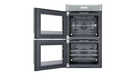 30 Inch Masterpiece Double Wall Oven With Left Side Opening Door