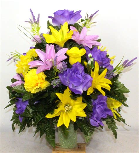 Buy grave flowers and get the best deals at the lowest prices on ebay! This item is unavailable in 2020 | Cemetery flowers, Grave ...