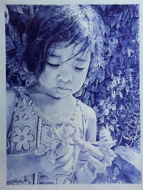 Ralvin Dizon Ballpoint Pen Art 3d Drawings Realistic Drawings Ballpen