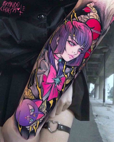 Best anime tattoo artists in america. Sailor Saturn Tattoo | Best Tattoo Ideas Gallery