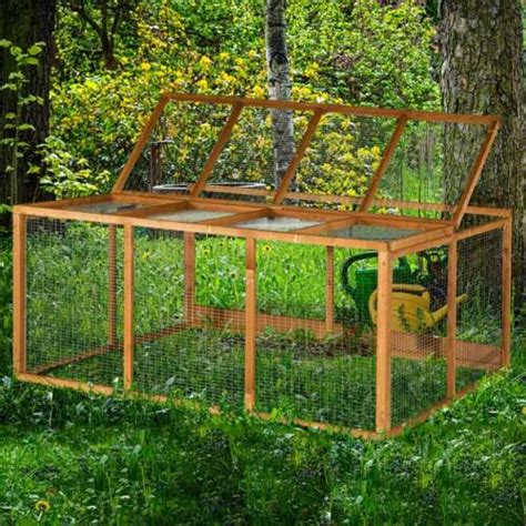 4ft Chartwell Rabbit Run Guinea Pig Cage Outdoor Garden Playpen Fence