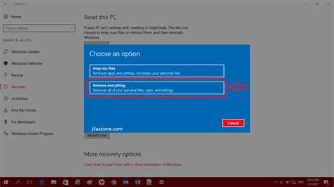 How To Reset Computer With Windows 10 How To Reset Your Entire