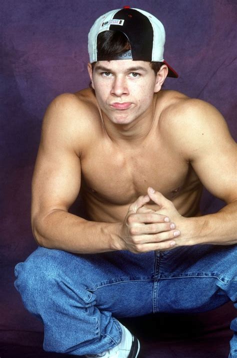 A young mark wahlberg strutting his muscular stuff for calvin kleincredit: Mark Wahlberg talks about new film Entourage and his ...
