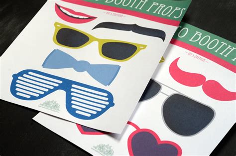 Printable Photo Booth Props 80s Edition Etsy