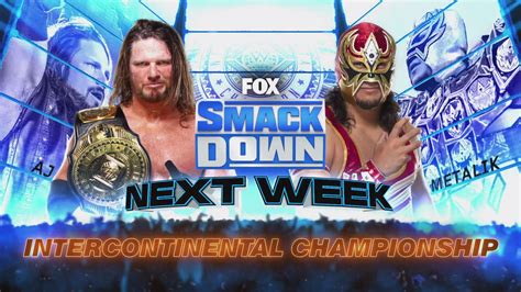 Smackdown Wwe Announces Title Match Returns And More For Next Week