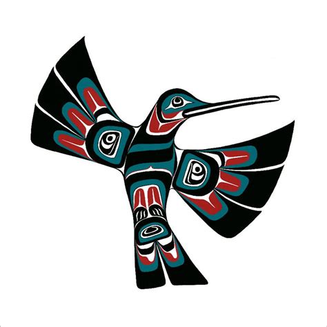 Kingfisher Pacific Northwest Native American Style Art