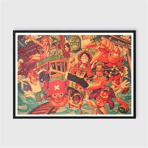 Buy Toomilki One Piece Craft Paper S For Home Wall Decor Anime Art