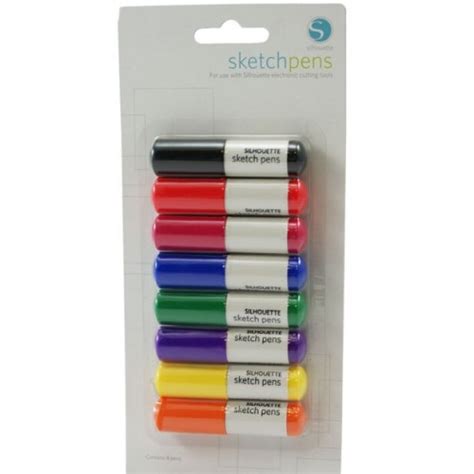 Silhouette Sketch Pens 8 Pen Pack