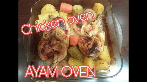 Oven ayam goreng dengan remah remah jagung dan campuran mustard dijon dan mayones. Resep dan Cara memasak Ayam oven//chicken oven receipe ...