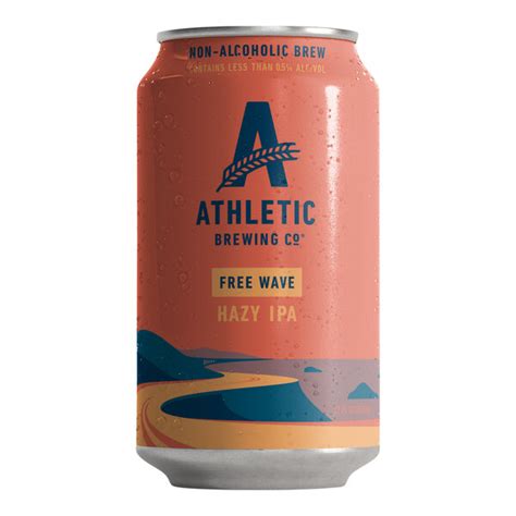 Athletic Brewing Co Free Wave Non Alcoholic Hazy Ipa Fl Oz Pack
