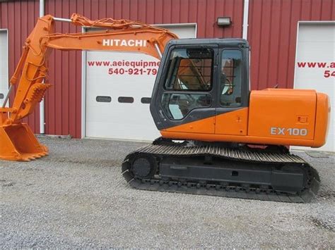 Hitachi Ex100 2 Excavator For Sale From United States