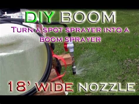 I also doubt you can build a system for much less than you could buy one for. DIY Boomless 18' Sprayer - ATV - Turn an ATV spot sprayer into a Boom Sprayer - YouTube