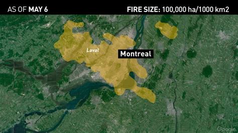Fort Mcmurray Wildfire How Much Of Vancouver Or Toronto Would It Cover