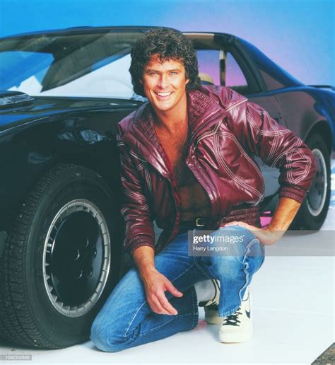 David Hasselhoff Poses For A Portrait In Los Angeles California