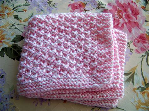 Box Stitch Baby Blanket Baby Blanket Knitting Pattern Knitting