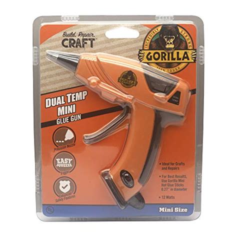 Gorilla Dual Temp Mini Hot Glue Gun Pack Of 1 Pricepulse