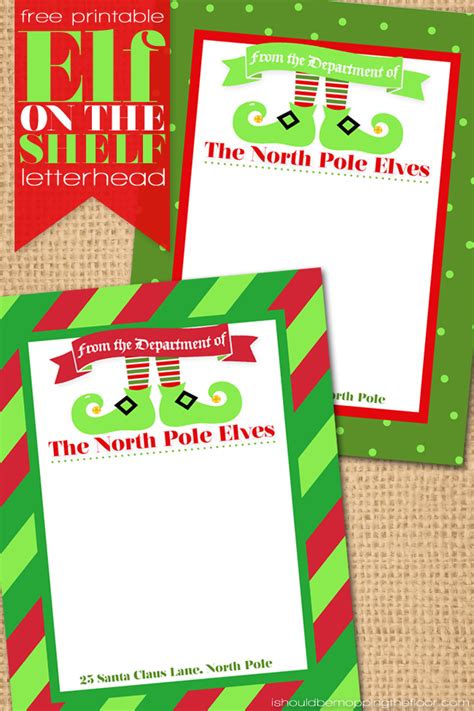 Printable Letter From Elf On The Shelf