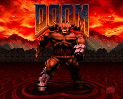 Doom Wallpapers Cyberdemon Background Deviantart Classic Person