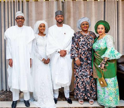 See photos from the event here. Stunning wedding photos of President Buhari's daughter ...