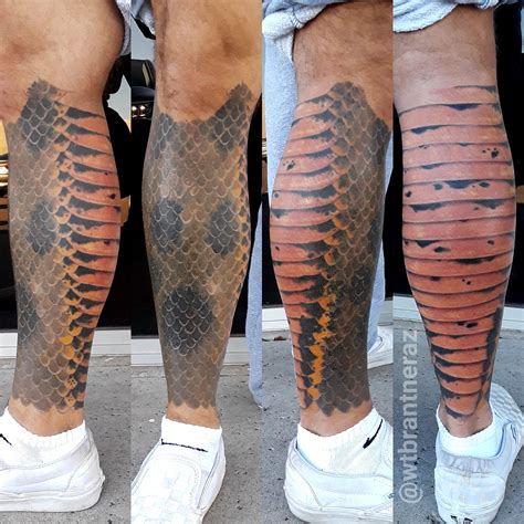 Top 134 Snake Skin Pattern Tattoo