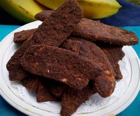 Resep hunkue coklat pisang bahannya : Resep Cara Membuat Keripik Pisang Coklat Khas Lampung - Resep Masakan