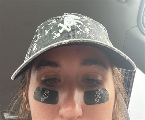 Payton On Twitter Yesterday I Didnt Wear My Sox Eye Stickers To