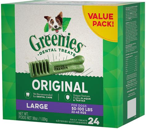 Greenies Large Dental Dog Treats 24 Count
