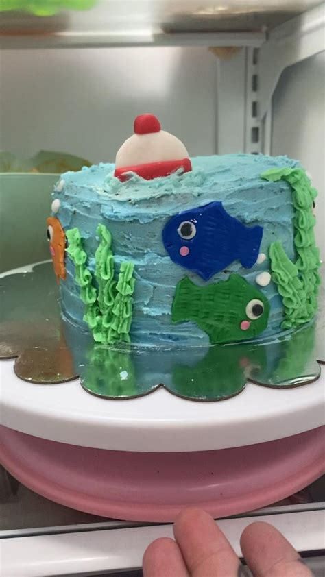 Fish Smash Cake Themed Cakes Cake Smash Cake