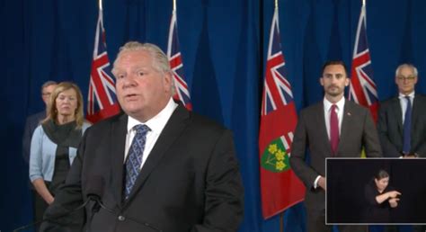 Premier doug ford will hold a press conference today at 1 p.m. Ford to make an announcement with minister of labour today ...