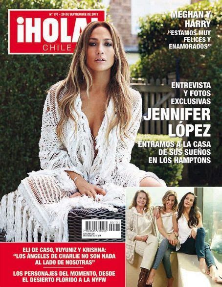 Jennifer Lopez Hola Magazine 28 September 2017 Cover Photo Chile