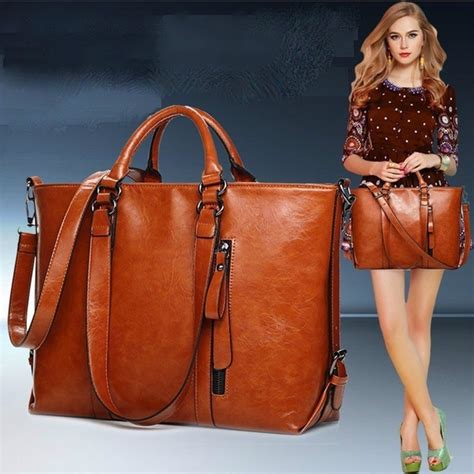 2018 Fashion Pu Tote Women Leather Handbags Messenger Shoulder Bags Wish
