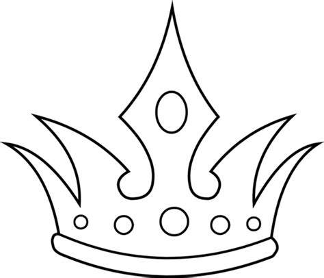 Princess Crown Outline Clipart Best