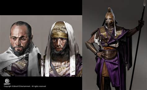 Assassin S Creed Origins Character Concept Art Behance