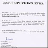 Service Provider Appreciation Letter Pictures
