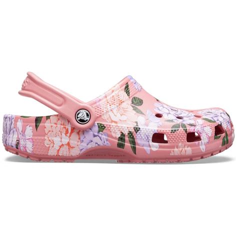 Boots, flats, loafers, clogs, sandals, heels, wedges, flip flops Crocs Crocs Classic Printed Floral / Blossom (UX7) 206376 ...