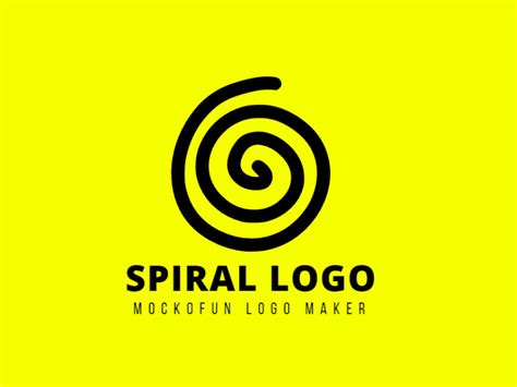 Free Spiral Logo Mockofun