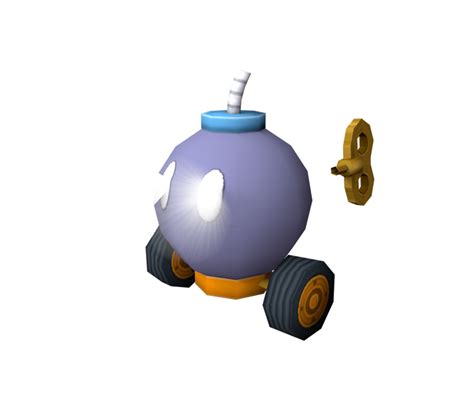 Wii Mario Kart Wii Bob Omb Car The Models Resource