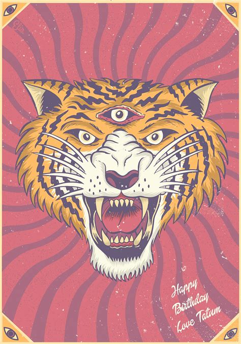 Tiger Print On Behance
