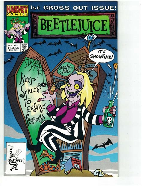 Beetlejuice 1 Fn Harvey Comic Books Copper Age Harvey Hipcomic