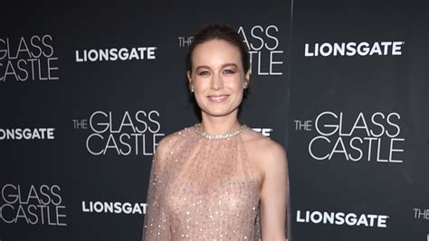 Brie Larson Sparkles While Debuting Her Glass Castle