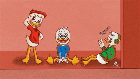 Ducktales Speedpaint Huey Dewey And Louie Youtube